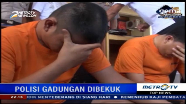 Dua Polisi Gadungan di Pekanbaru Dibekuk