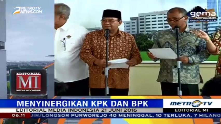 Menyinergikan KPK dan BPK