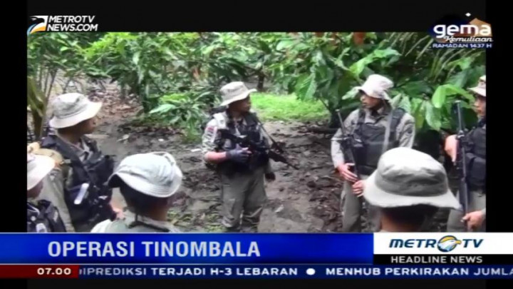Satgas Tinombala Temukan Senjata dan Bom Rakitan