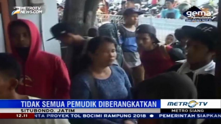 Pemudik Marah Akibat Penumpang Kapal Ferry Dibatasi