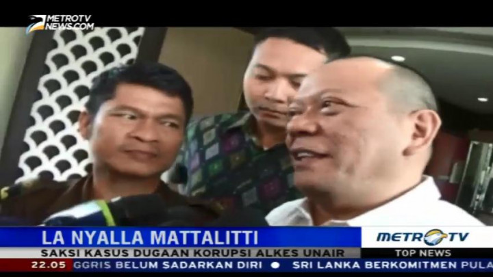 KPK Periksa La Nyalla sebagai Saksi Kasus Alkes Unair