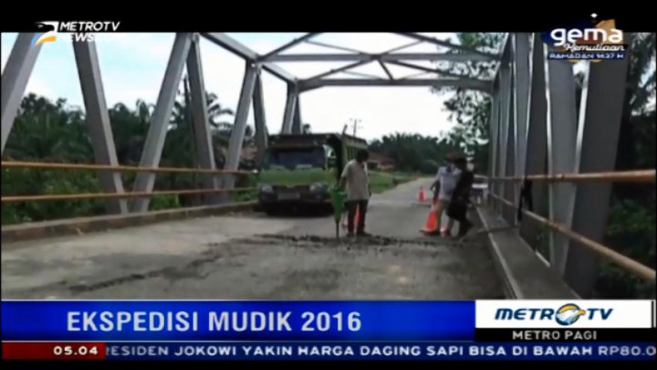 Melihat Kesiapan Jalan Jambi-Muara Bungo Jelang Arus Mudik