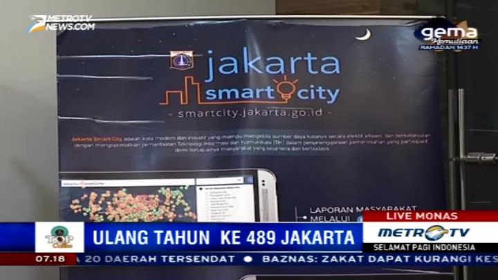 HUT DKI, Pemprov <i> Launching </i> Sejumlah Program