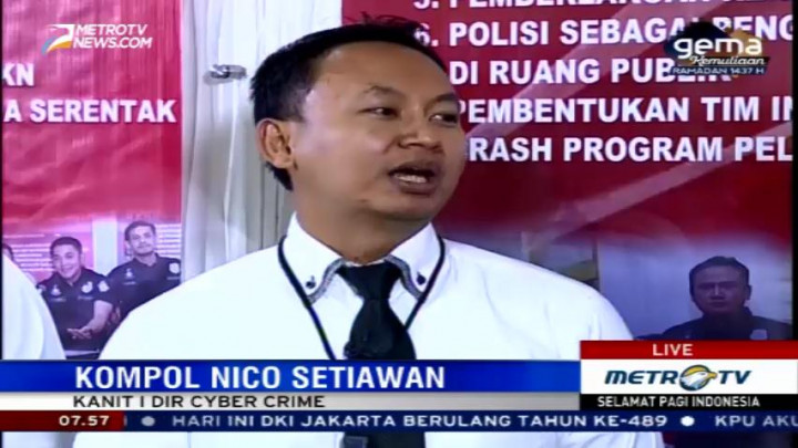 Ratusan Orang Jadi Korban Kejahatan <i> Cyber </i>