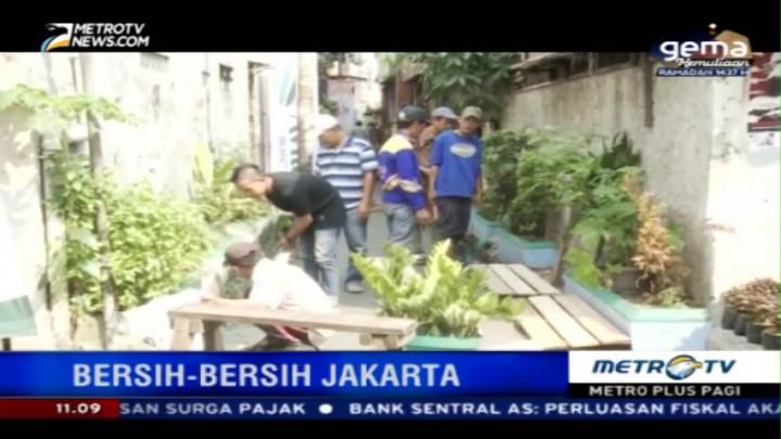 HUT ke-489, Pemprov DKI Gelar Program Bersih-bersih Jakarta