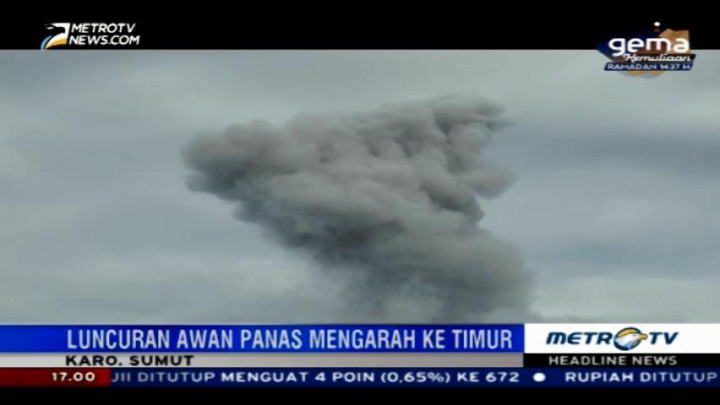 Gunung Sinabung Kembali Erupsi