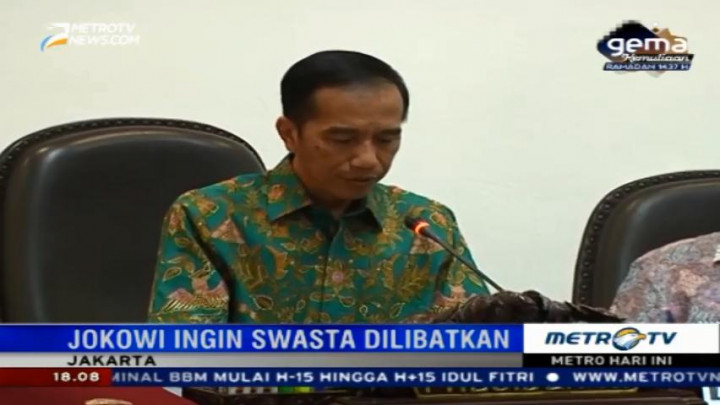 Jokowi Gelar Ratas Bahas Percepatan Proyek Listrik 35 Ribu MW