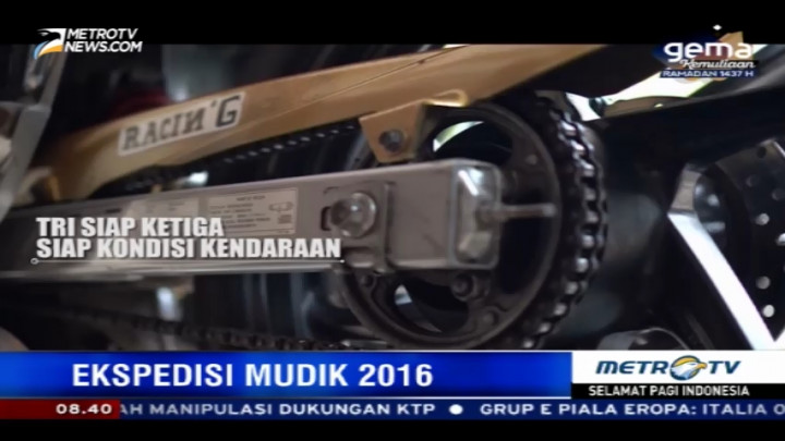 Tips Mudik Aman Menggunakan Motor