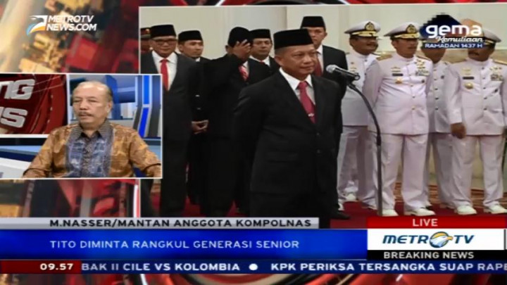 Tito Karnavian Diminta Rangkul Generasi Senior