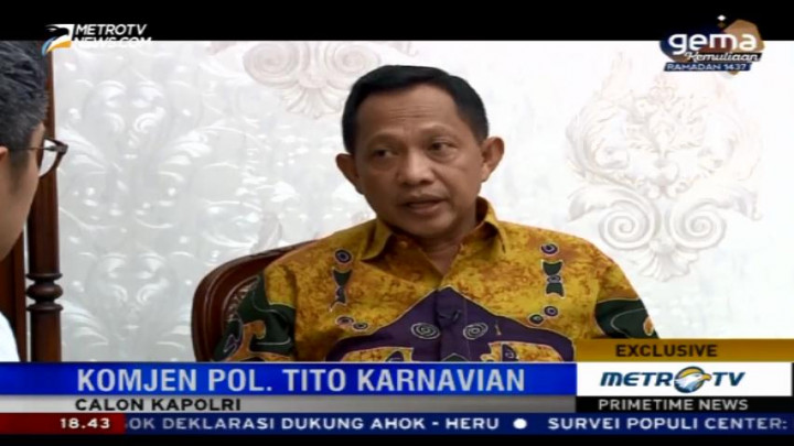 Tito Menilai Postur Anggaran Polri Saat Ini Rawan Korupsi