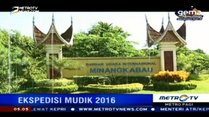 Bandara Minangkabau Bersiap Sambut Arus Mudik