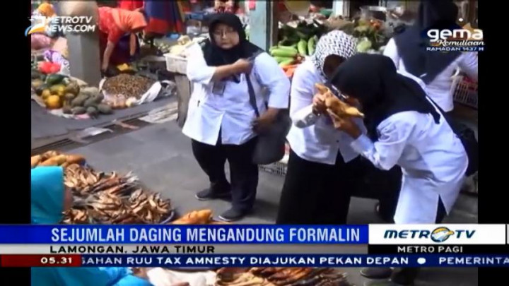 Kikil Mengandung Zat Pemutih Pakaian Ditemukan di Lamongan