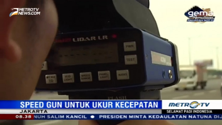 Cara Kerja Speed Gun, Senjata Baru Polisi Tembak Kecepatan Mobil