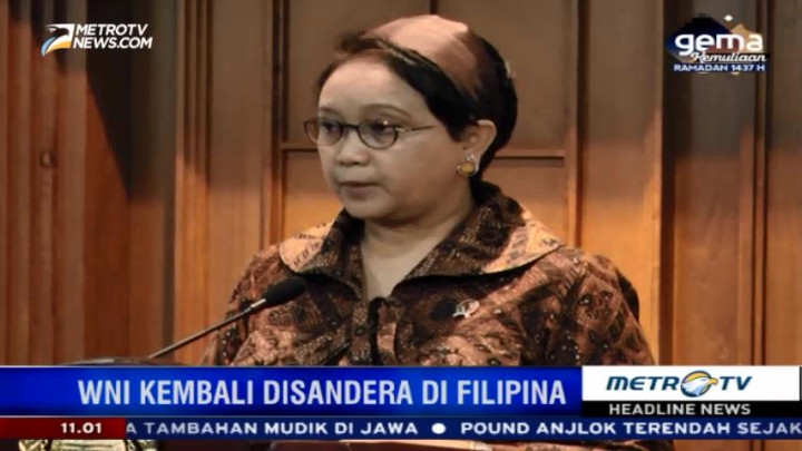 Menlu Benarkan Ada Tujuh WNI Disandera Kelompok Bersenjata