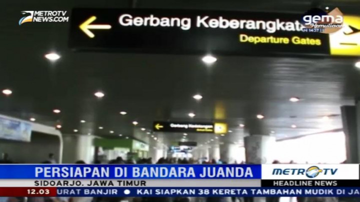 Bandara Juanda Siapkan 41 Penerbangan Tambahan