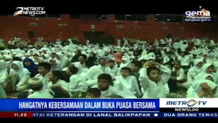 Hangatnya Kebersamaan dalam Buka Puasa Bersama Anak Yatim