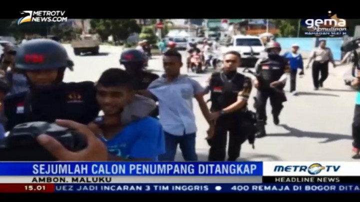 Demo Calon Pemudik di Kantor Pelni Ambon Berlangsung Ricuh