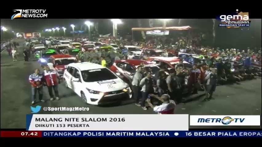 153 Peserta Meriahkan Malang Nite Slalom 2016