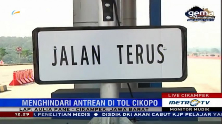 Sosialisasi Tanpa Transaksi di Gerbang Tol Cikopo