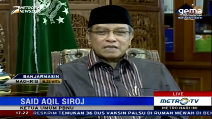 Penjelasan Islam Nusantara dari Said Aqil Siroj