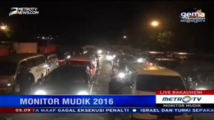 Pelabuhan Bakauheni Mulai Ramai Pemudik