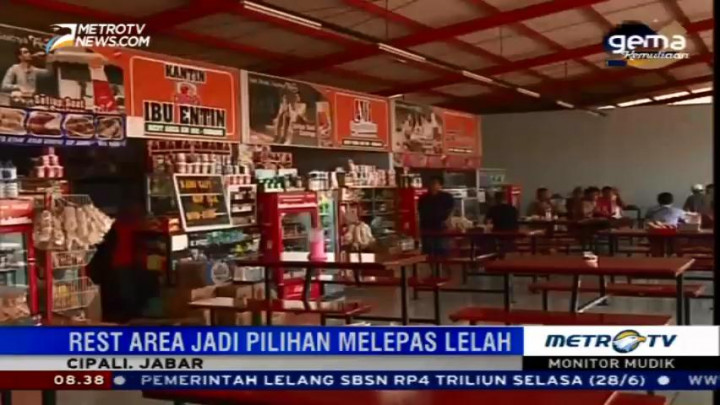 <i> Rest Area </i> Jadi Pilihan Melepas Lelah