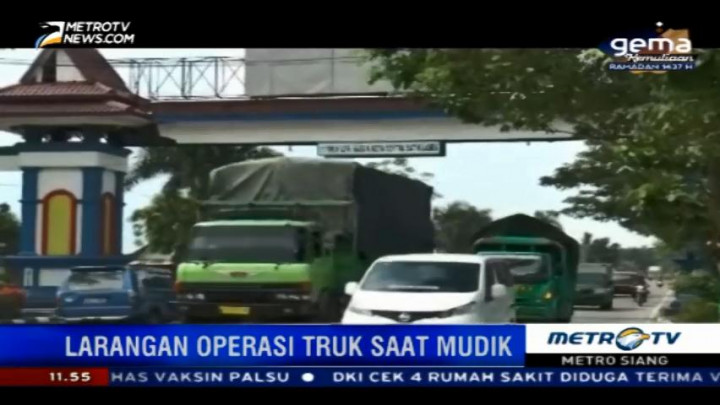 Jelang Lebaran, Angkutan Barang Padati Pantura