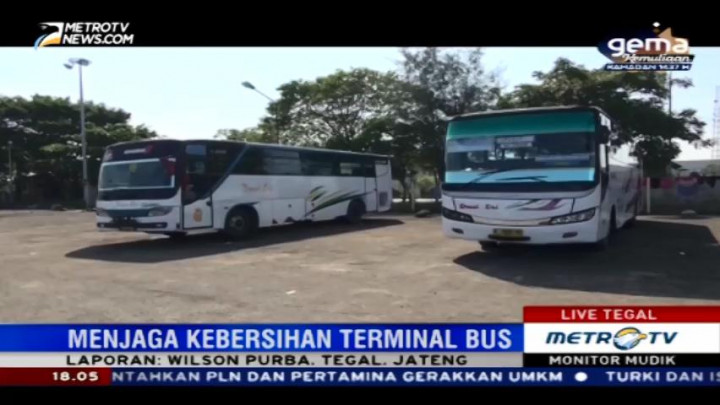 Jelang Lebaran, Terminal Tegal Siapkan Pos Kesehatan dan Keamanan
