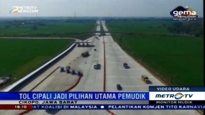 Tol Cipali Jadi Primadona Saat Mudik Lebaran