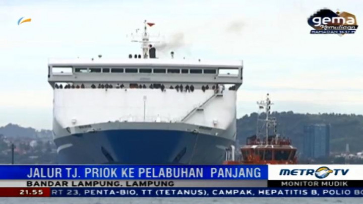 Mudik dengan Kapal Roro Rute Panjang-Tanjung Priok