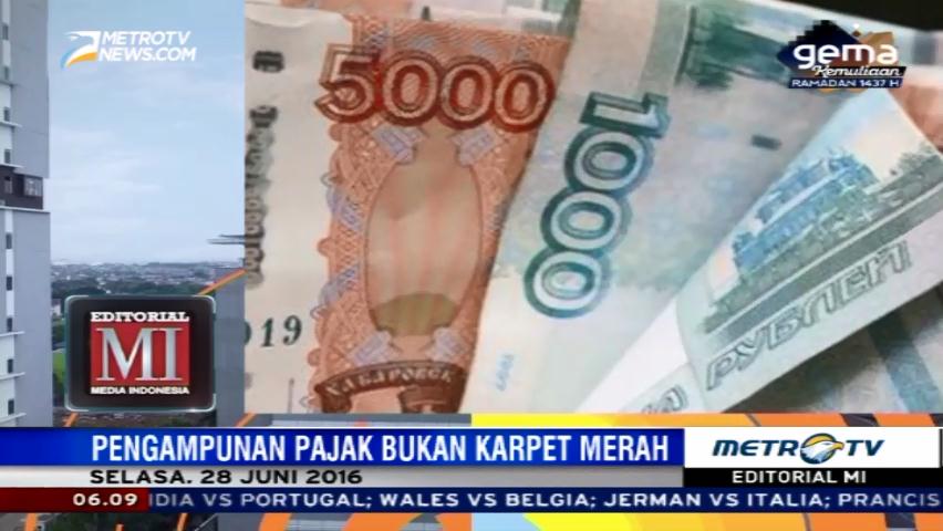 Pengampunan Pajak Bukan Karpet Merah