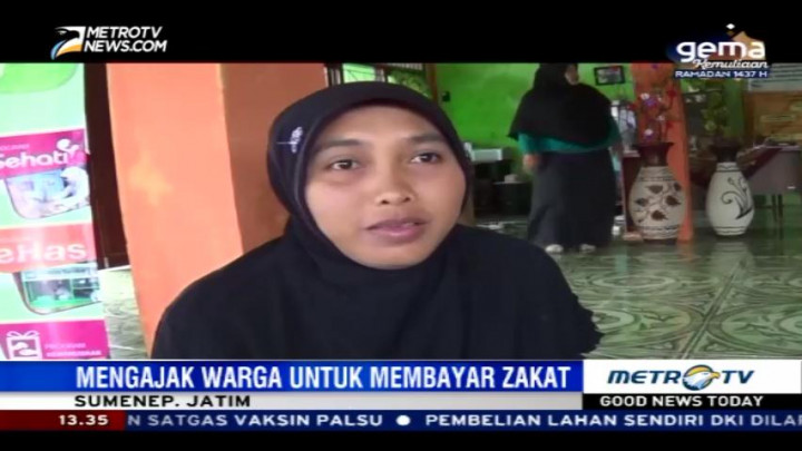 Jadi Relawan Zakat, Wanita Ini Tempuh Jarak 30 Km