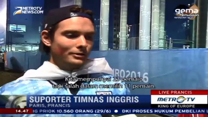 <i>Inggris Salah Memilih 11 Pemain</i>