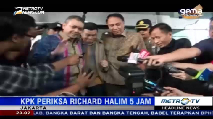 Richard Halim Kusuma Bungkam Usai Diperiksa KPK