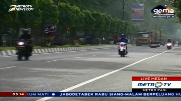 Waspada, Jalur Lintas Sumatra Medan-Aceh Minim Marka Jalan