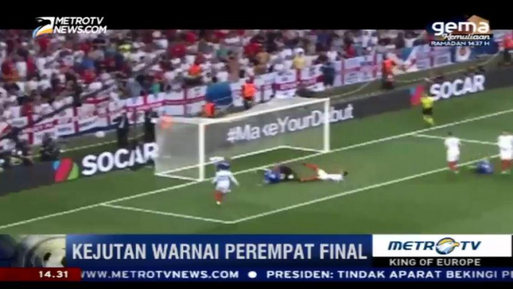 Kejutan Laga 16 Besar Piala Eropa