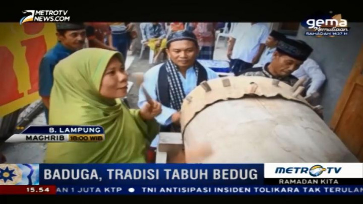 Baguba, Tradisi Tabuh Bedug Warga Sumbawa