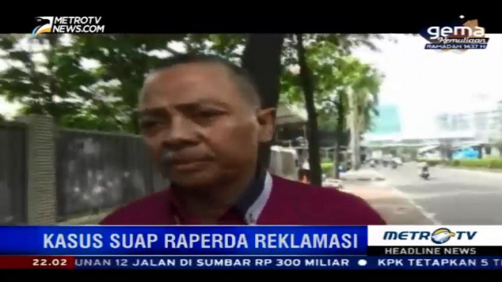 KPK Periksa Politisi Hanura Atas Kasus Suap Reklamasi