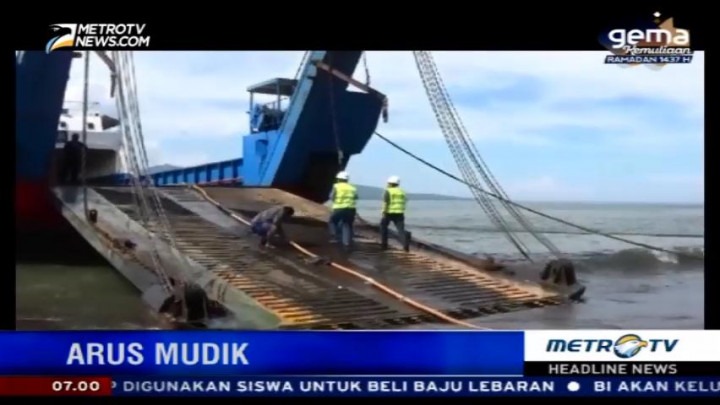 Persiapan Angkutan Mudik Jalur Laut Jelang Lebaran