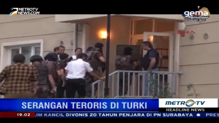 Buru Pelaku Bom Turki, Polisi Sisir Kota Istanbul