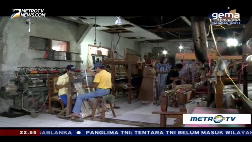 Sentra Tenun Majalaya Pertahankan Sisi Tradisional