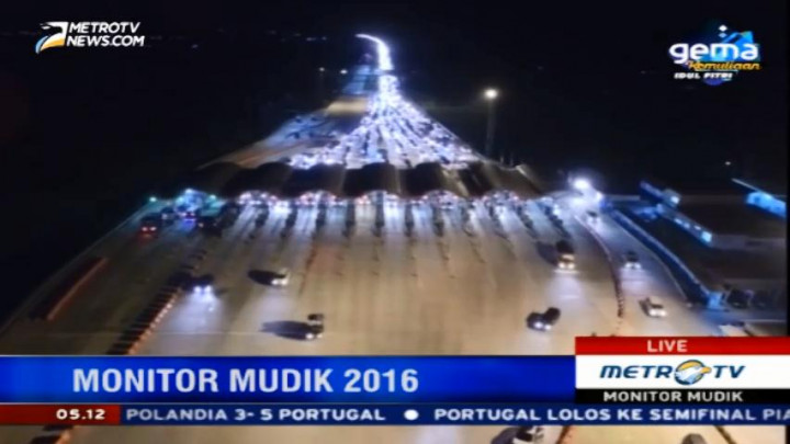 Antrean Kendaraan di Tol Palimanan Capai 3 Km