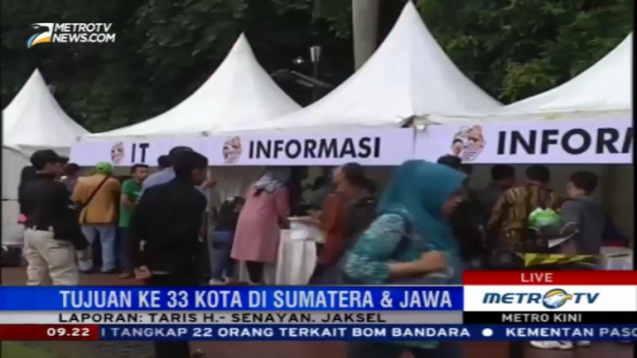 Pertamina Berangkatkan 3500 Pemudik ke 33 Kota