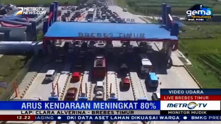 Exit Tol Brebes Timur Macet 5 Km, Arus Lalin Dialihkan ke Pejagan & Brebes Barat