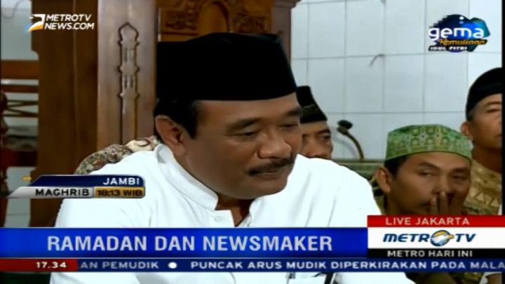 Wagub Djarot Bicara Soal Urbanisasi