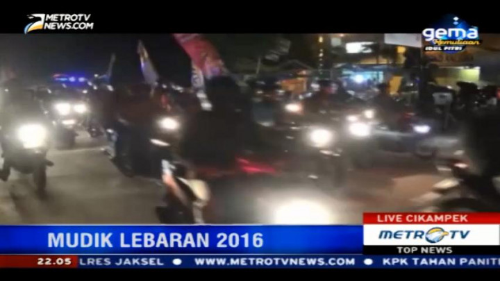 18 Ribu Pemudik Motor Lintasi Karawang