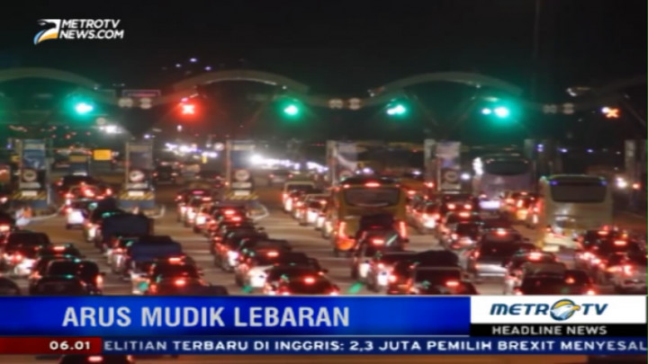 Antrean Pintu Tol Masih Jadi Penyebab Kemacetan