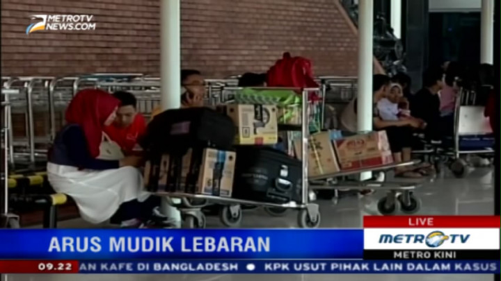 Lonjakan Pemudik di Bandara Soetta Meningkat Drastis