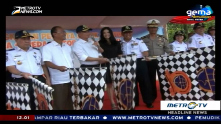 Menhub Lepas 25.000 Peserta Mudik Gratis