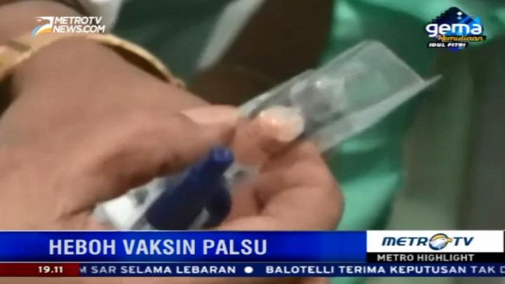 Heboh Vaksin Palsu
